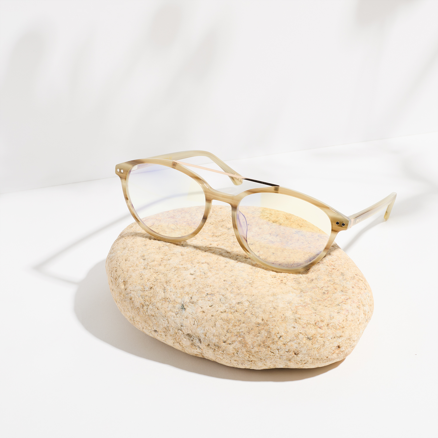 Gafas de Pasta Mujer para Mejorar la Vista - Gafas Reticulares Marrones
